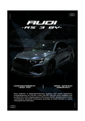 PLAKAT AUDI RS3