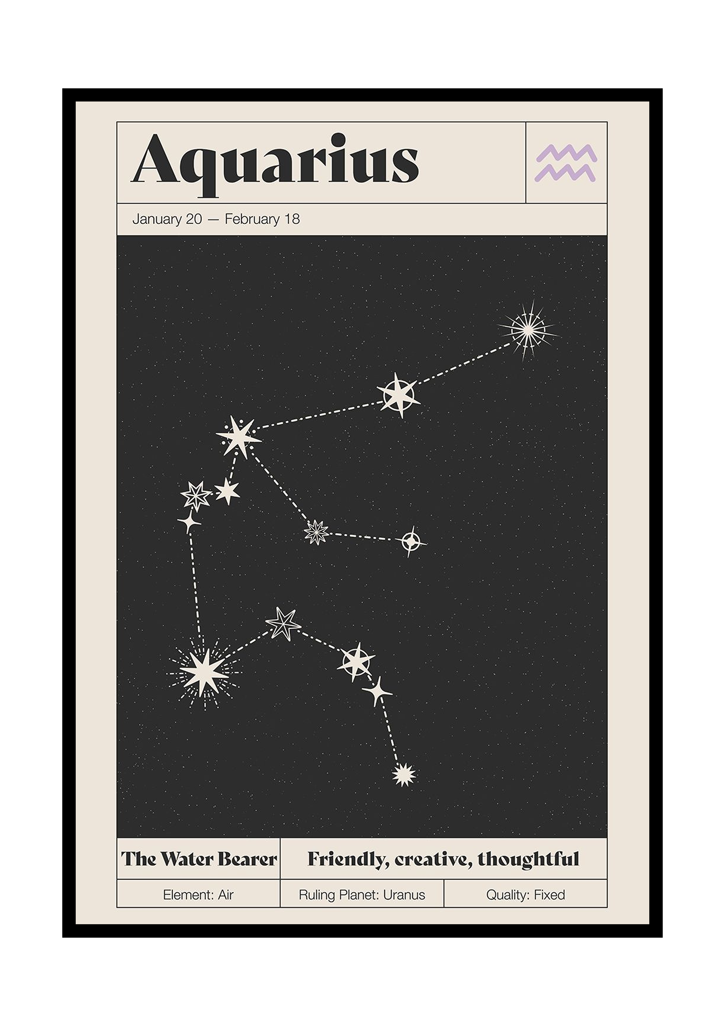 PLAKAT AQUARIUS