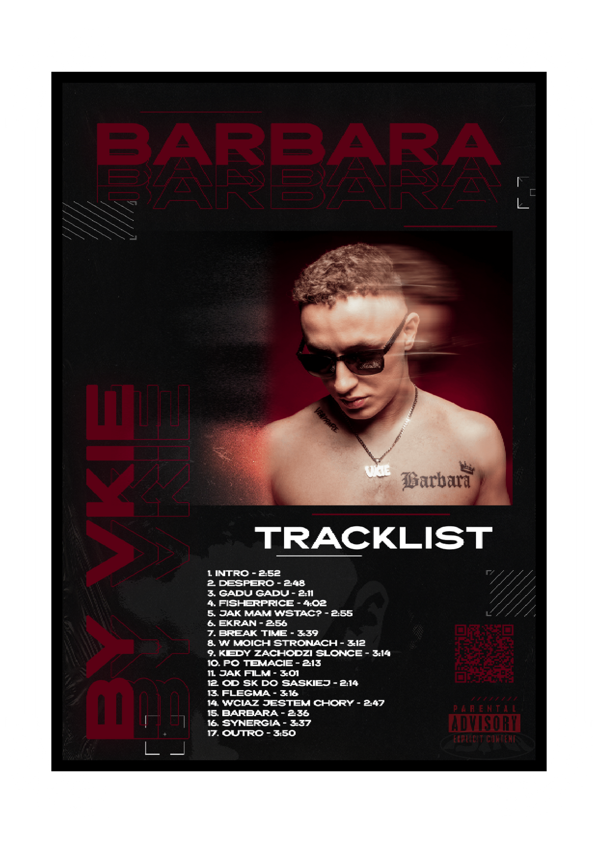 PLAKAT ALBUM "BARBARA" VKIE