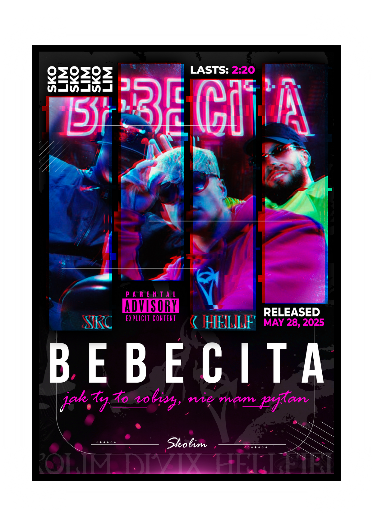 PLAKAT PIOSENKA "BEBECITA" SKOLIM