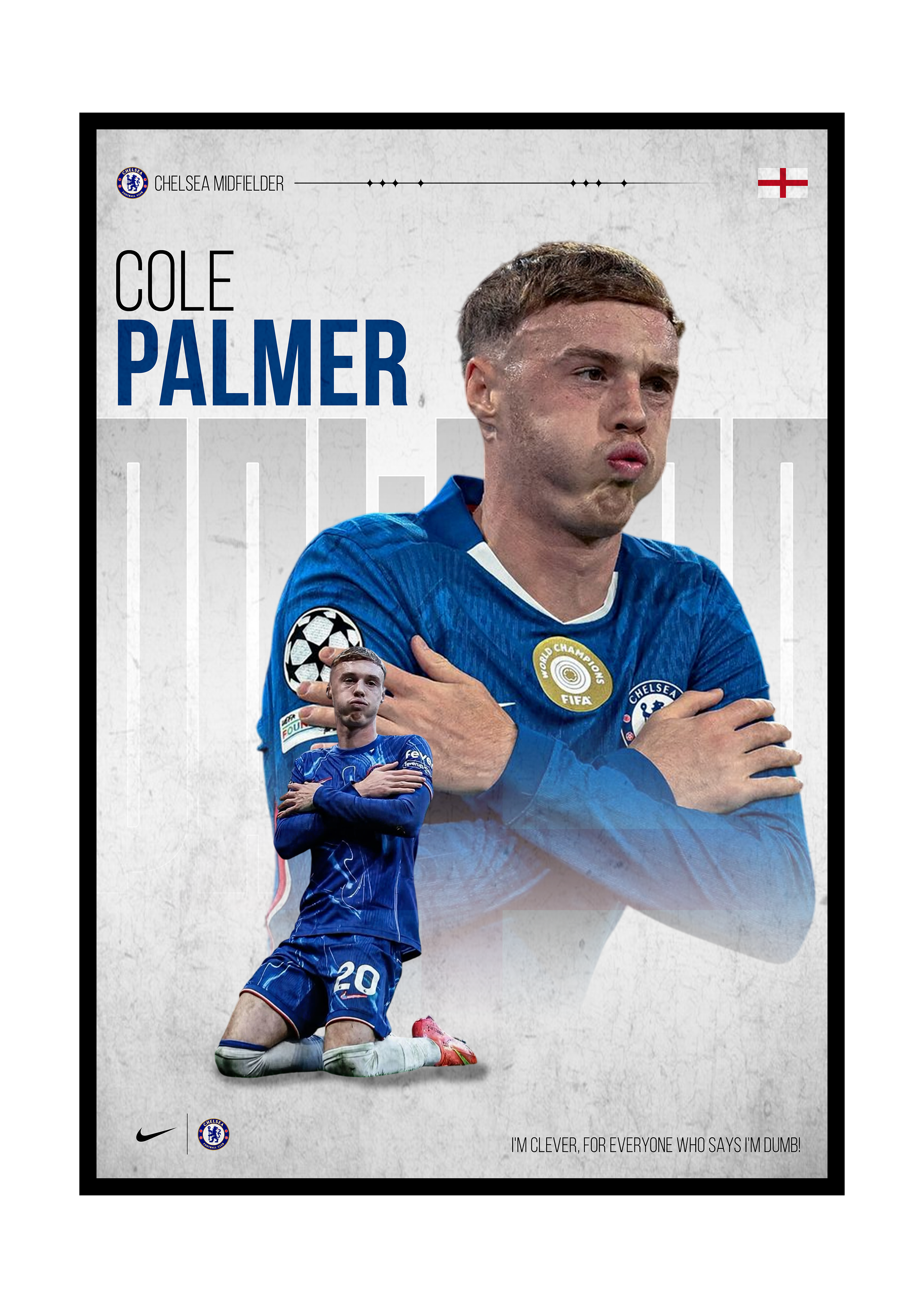 PLAKAT COLE PALMER