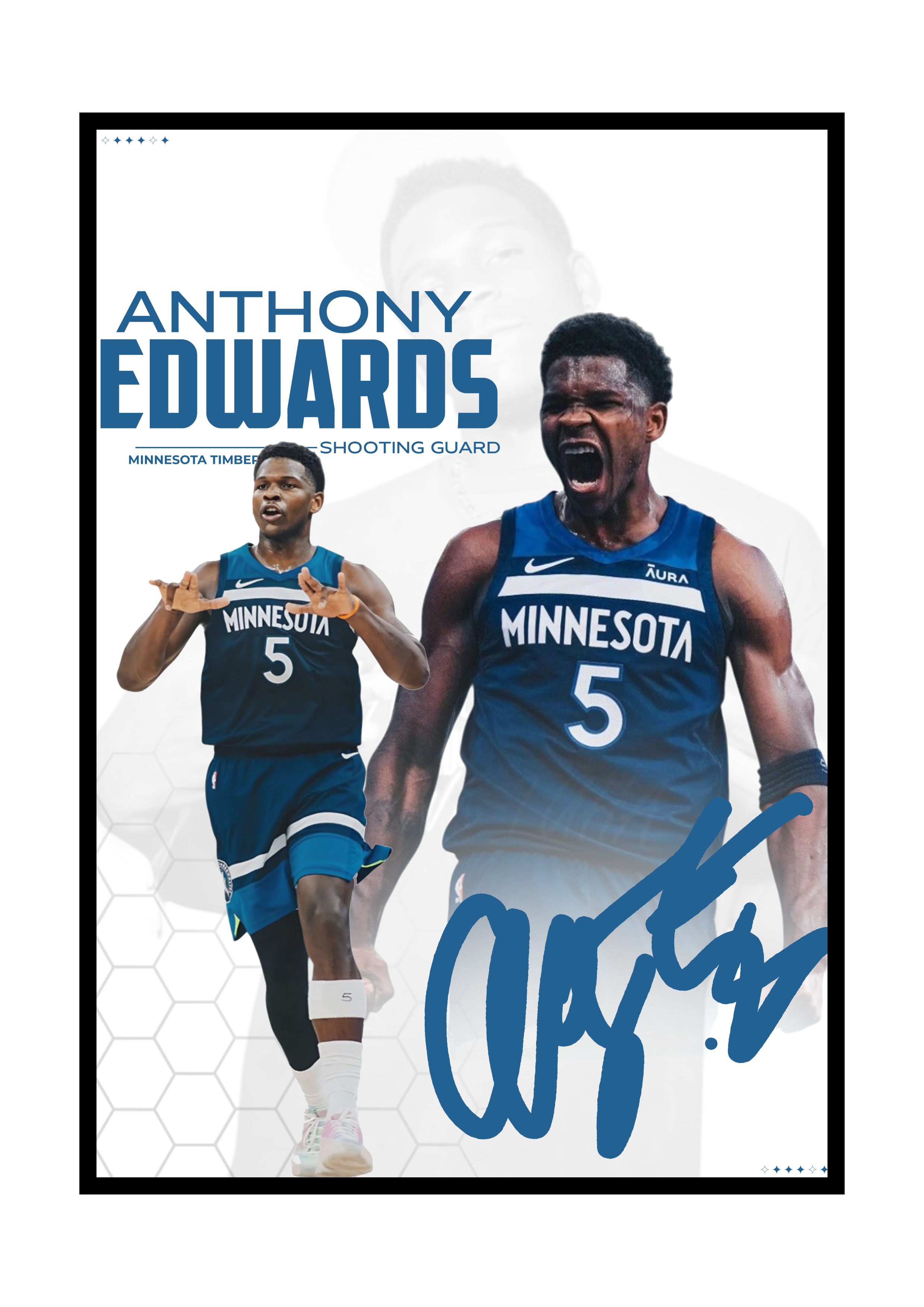 PLAKAT ANTHONY EDWARDS