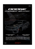 PLAKAT CHARGER HELLCAT