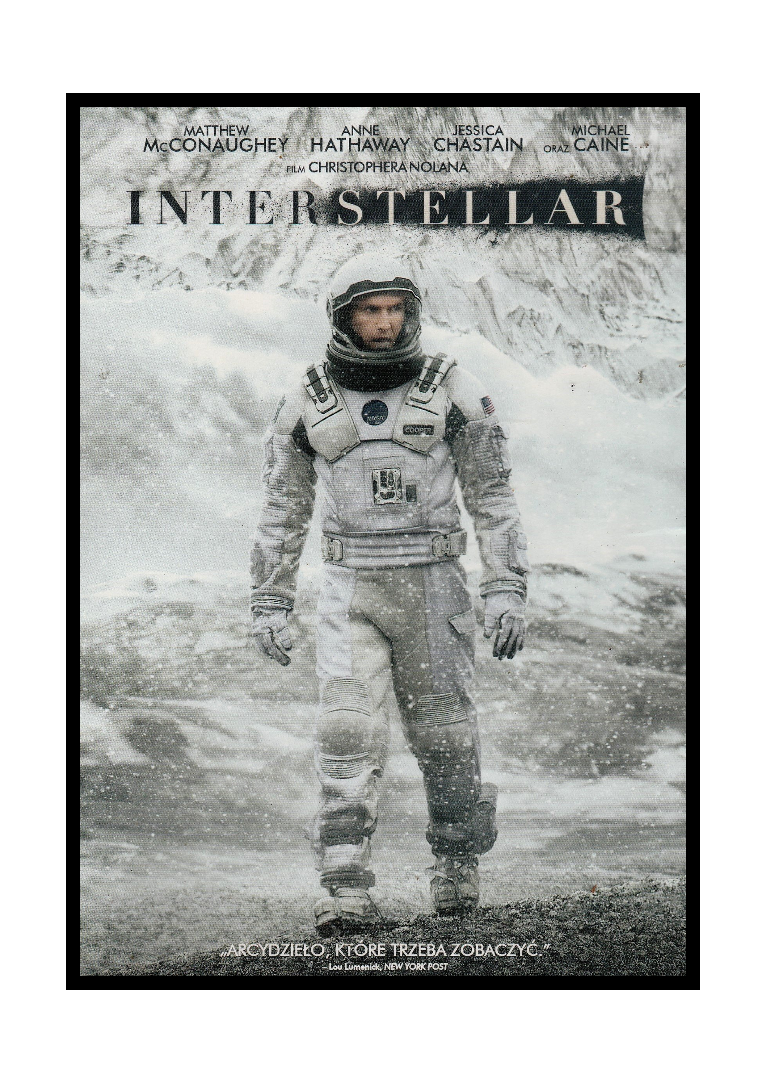 PLAKAT INTERSTELLAR