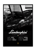 PLAKAT LAMBORGHINI HURACAN EVO