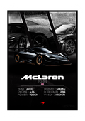 PLAKAT MCLAREN 720S
