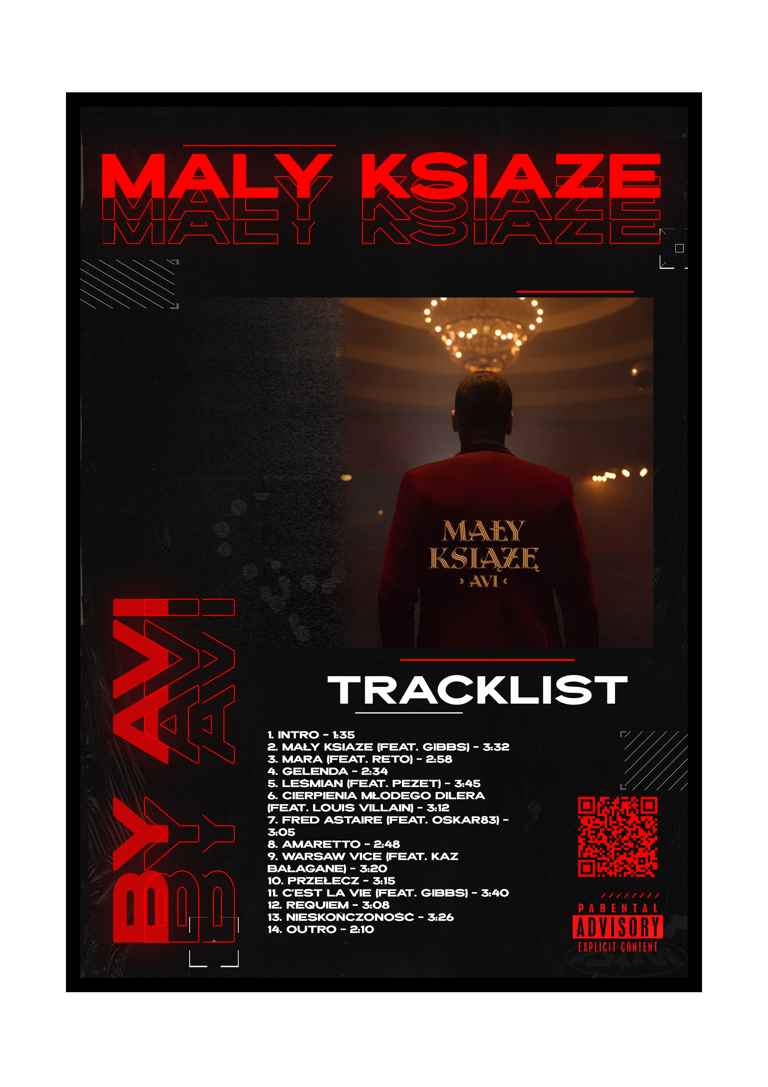 PLAKAT ALBUM "MALY KSIAZE" AVI
