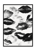 PLAKAT BLACK KISSES