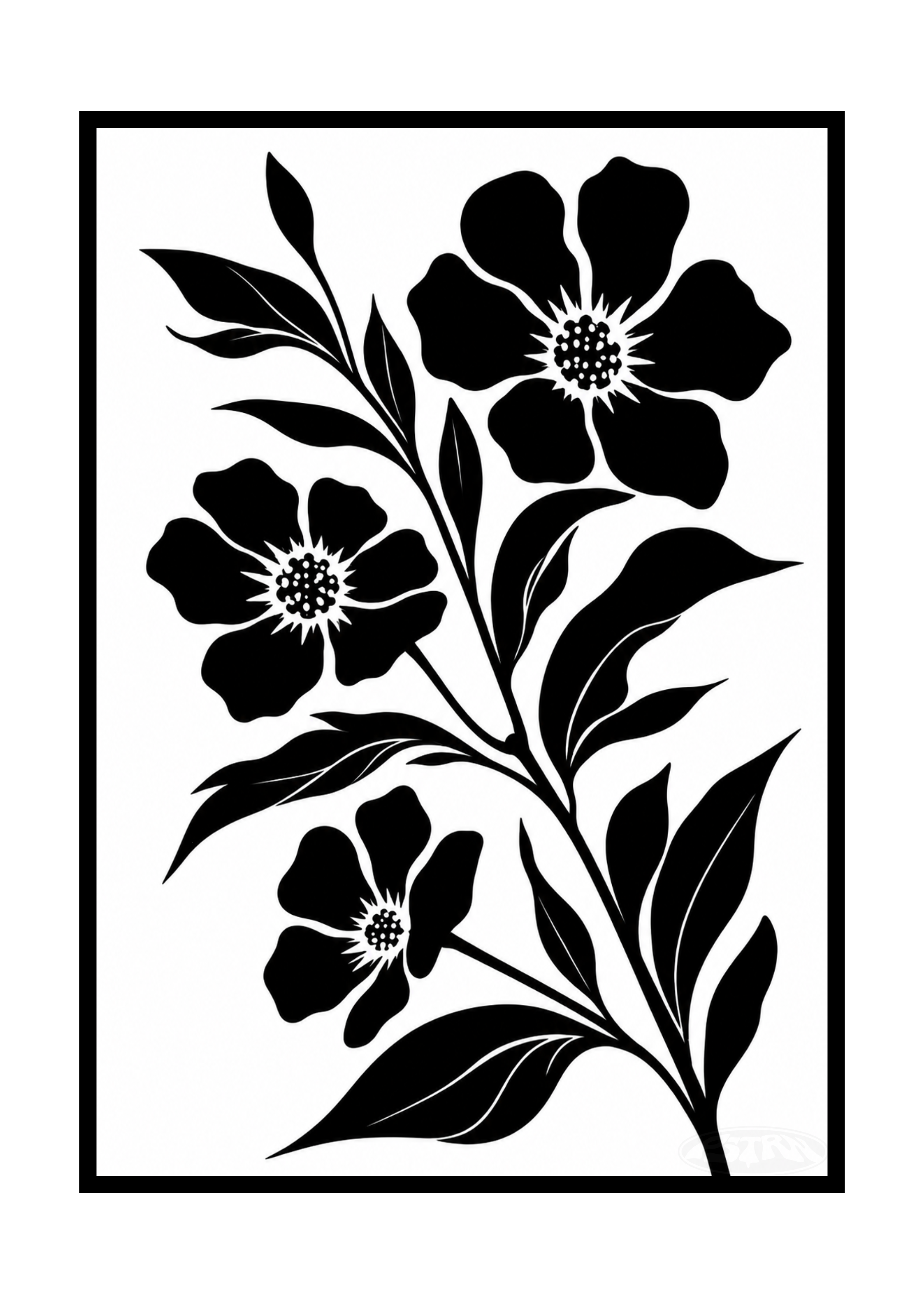 PLAKAT BLACK GARDEN