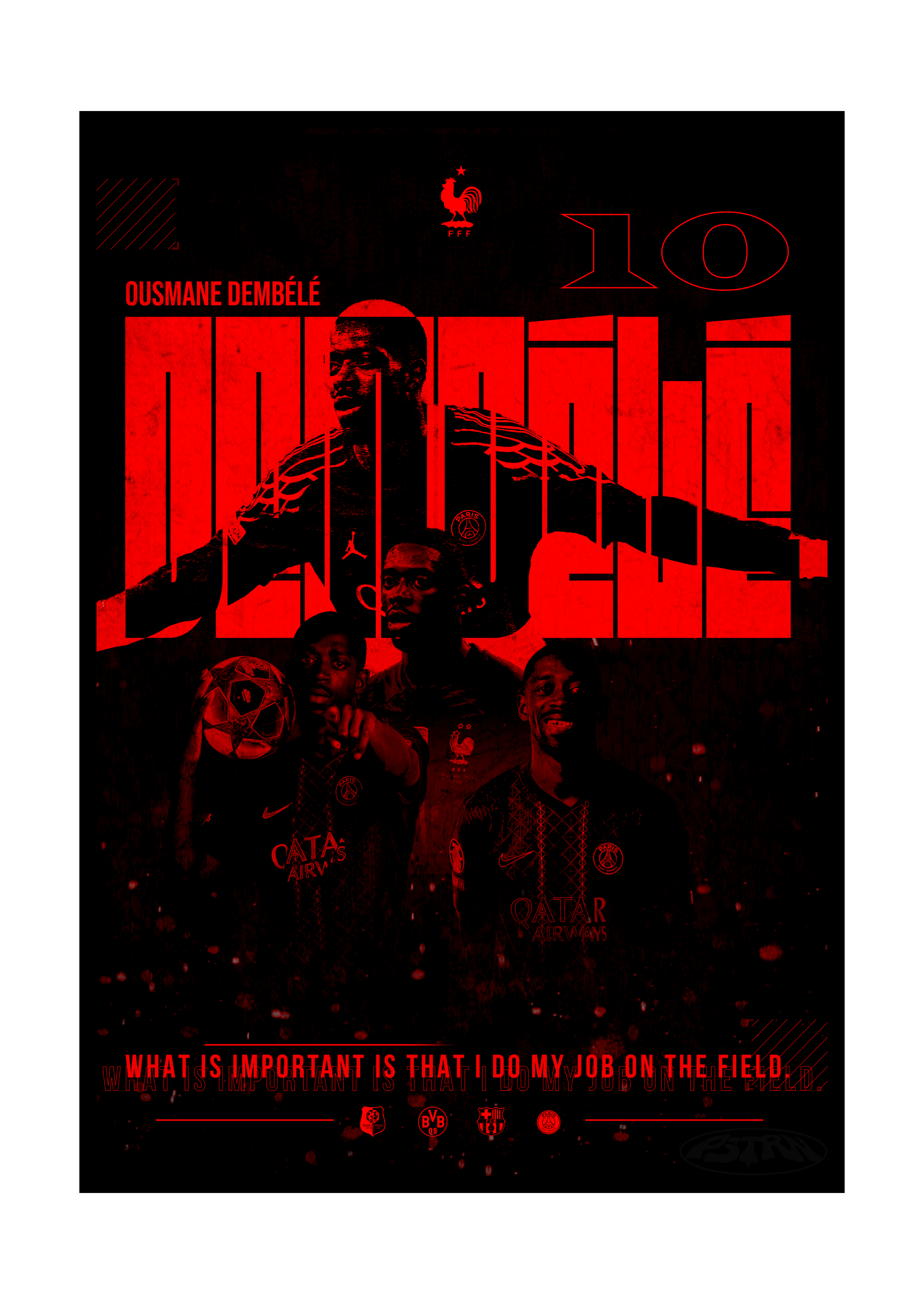 PLAKAT OUSMANE DEMBELE