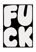 PLAKAT FUCK