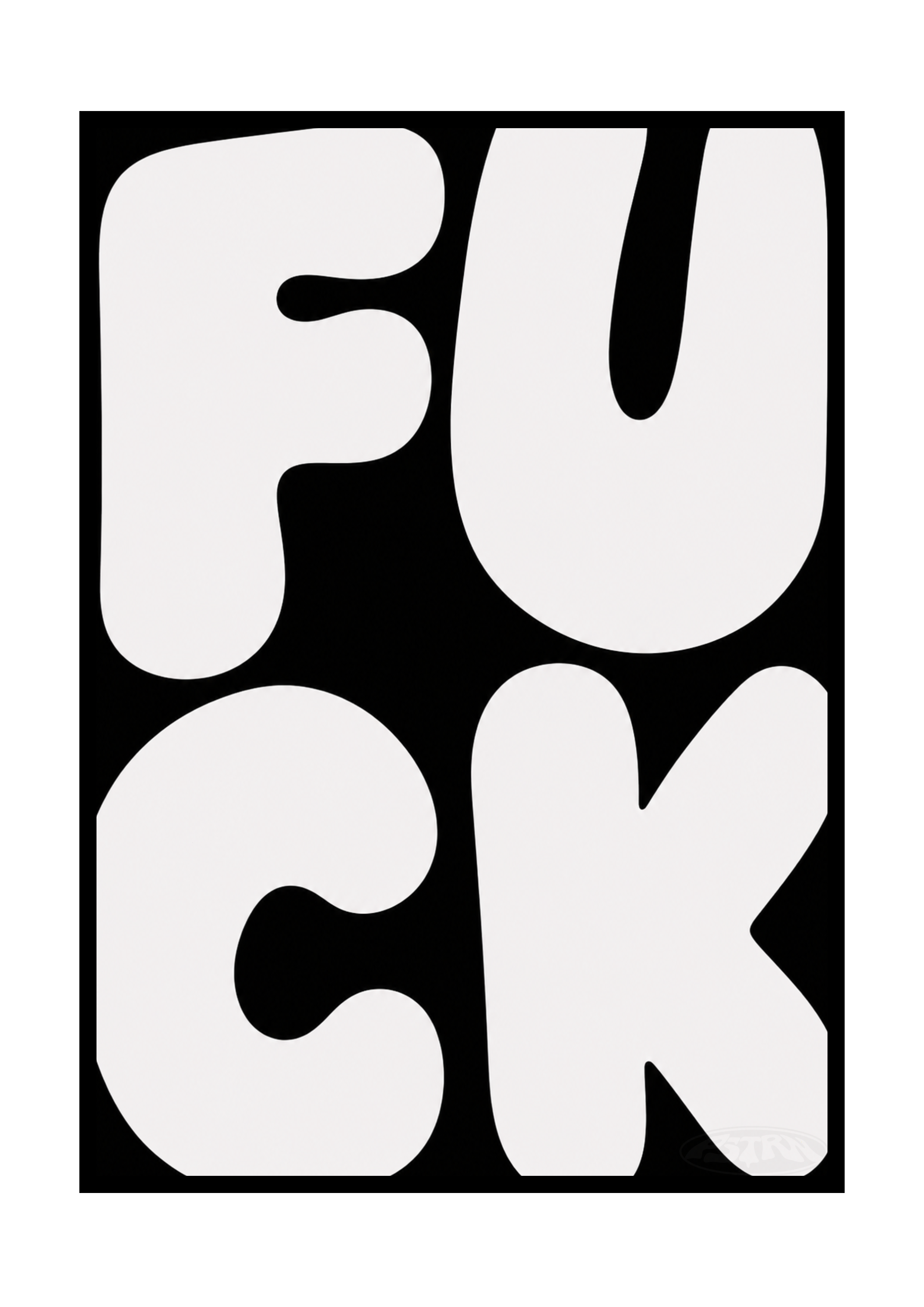 PLAKAT FUCK
