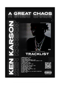 PLAKAT ALBUM "A GREAT CHAOS" KEN CARSON