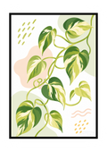 PLAKAT GREEN PLANTS