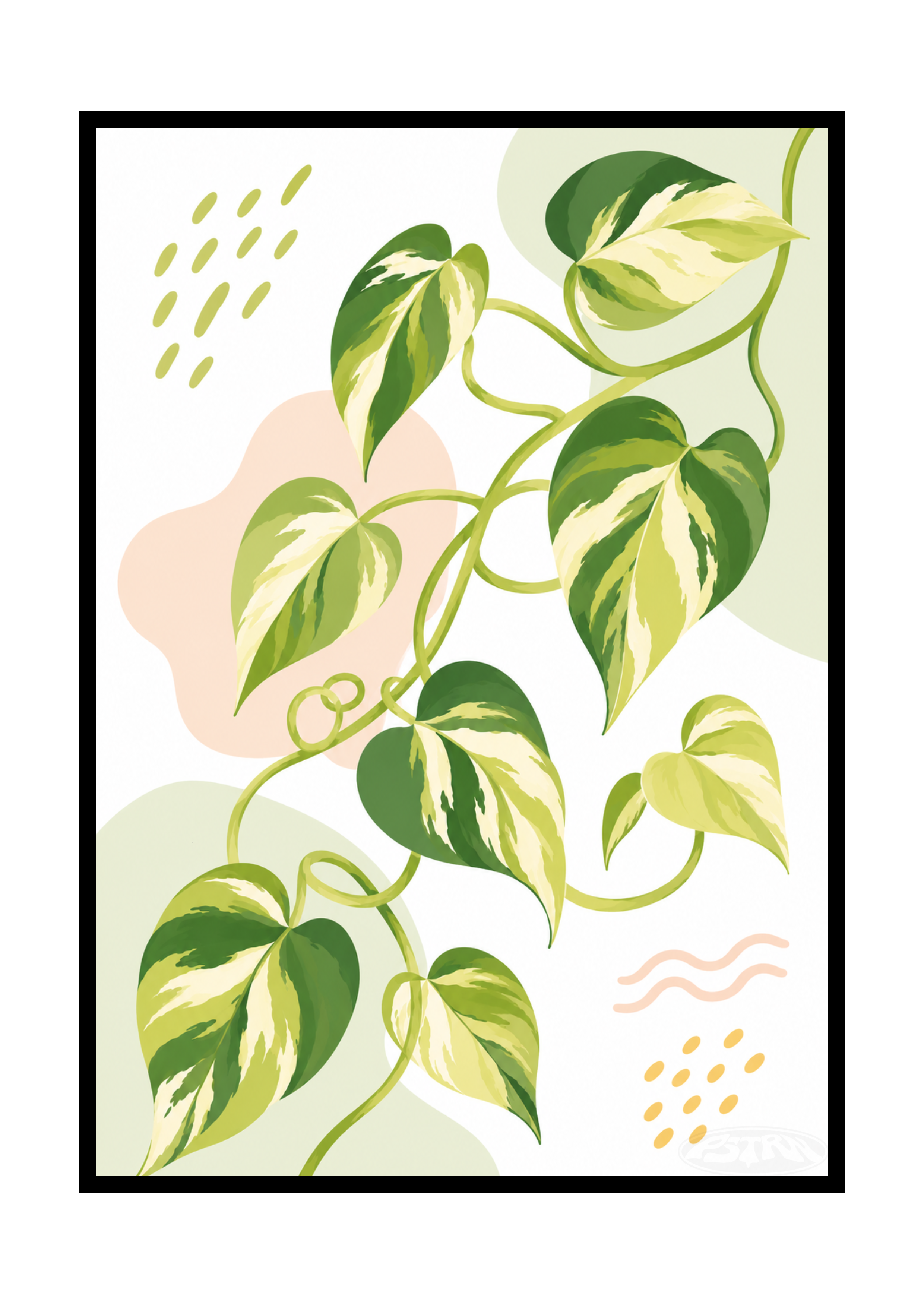 PLAKAT GREEN PLANTS