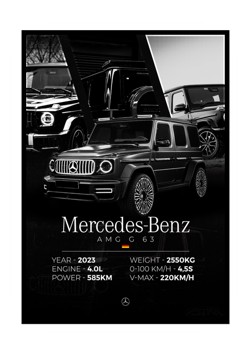 PERSONALIZOWANY PLAKAT WŁASNE AUTO