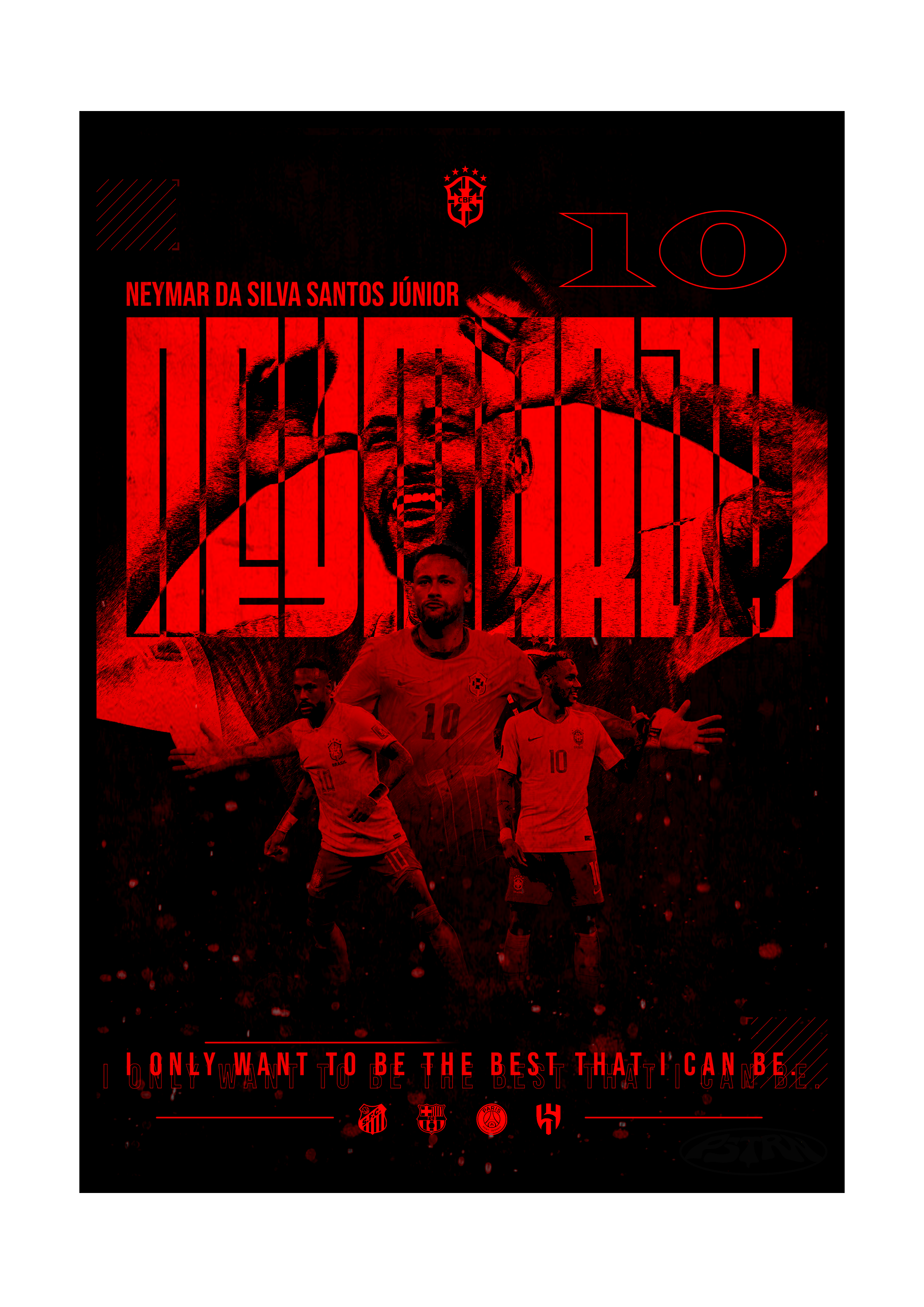 PLAKAT NEYMAR JR