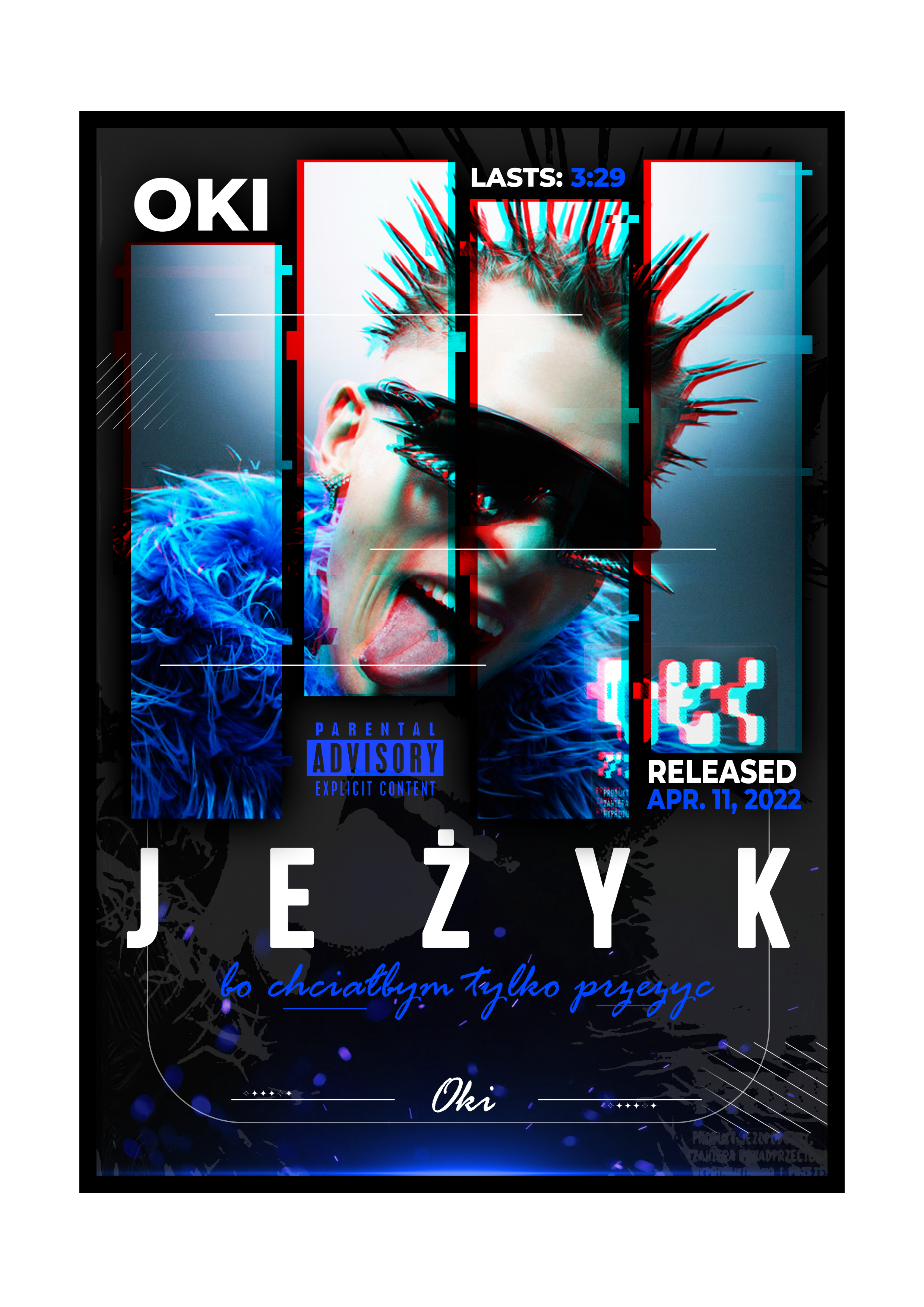 PLAKAT PIOSENKA "JEŻYK" OKI