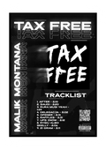 PLAKAT ALBUM "TAX FREE" MALIK MONTANA