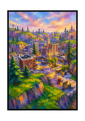 PLAKAT TILTED TOWERS