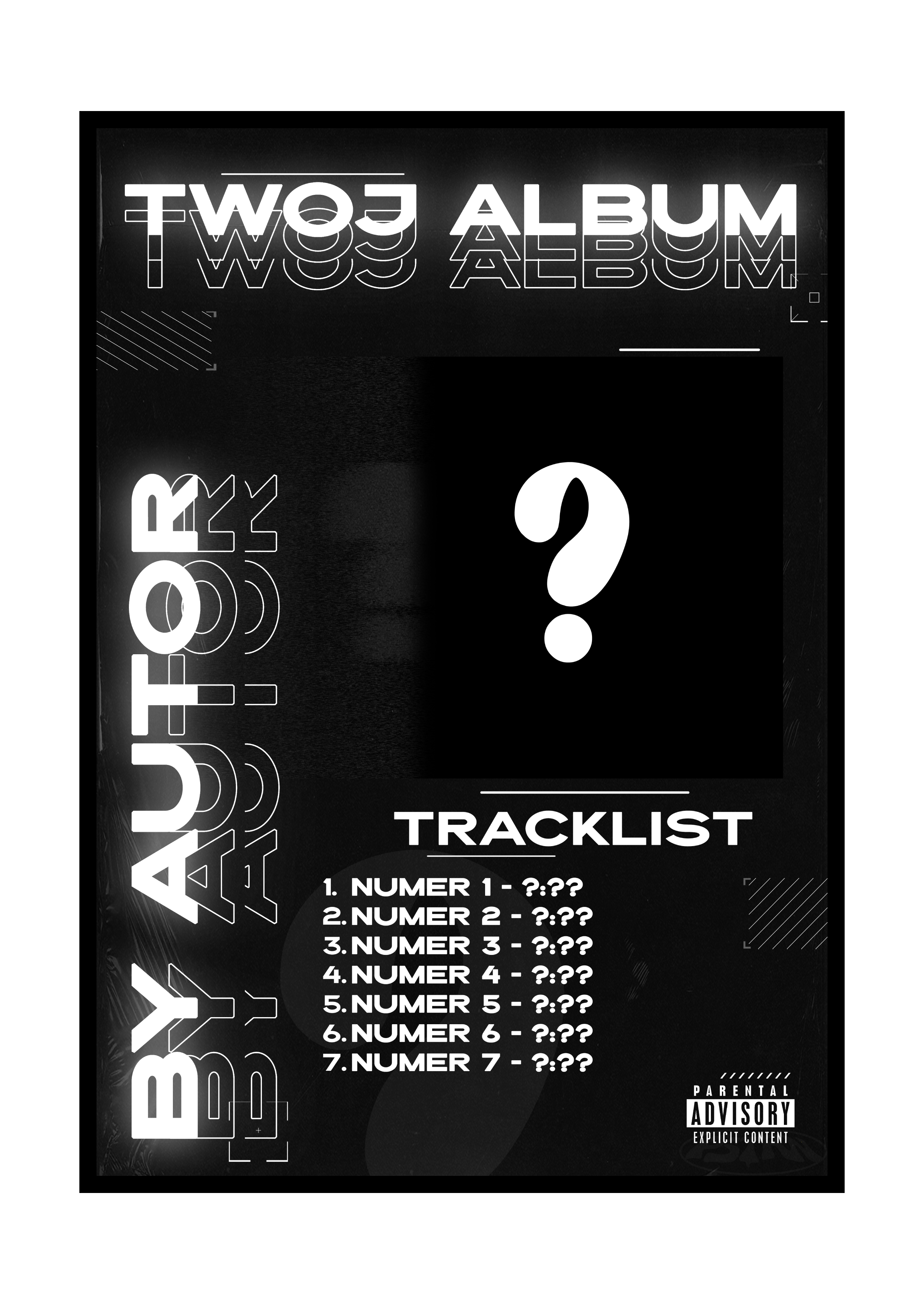 PERSONALIZOWANY PLAKAT WŁASNY ALBUM (STYL 2)