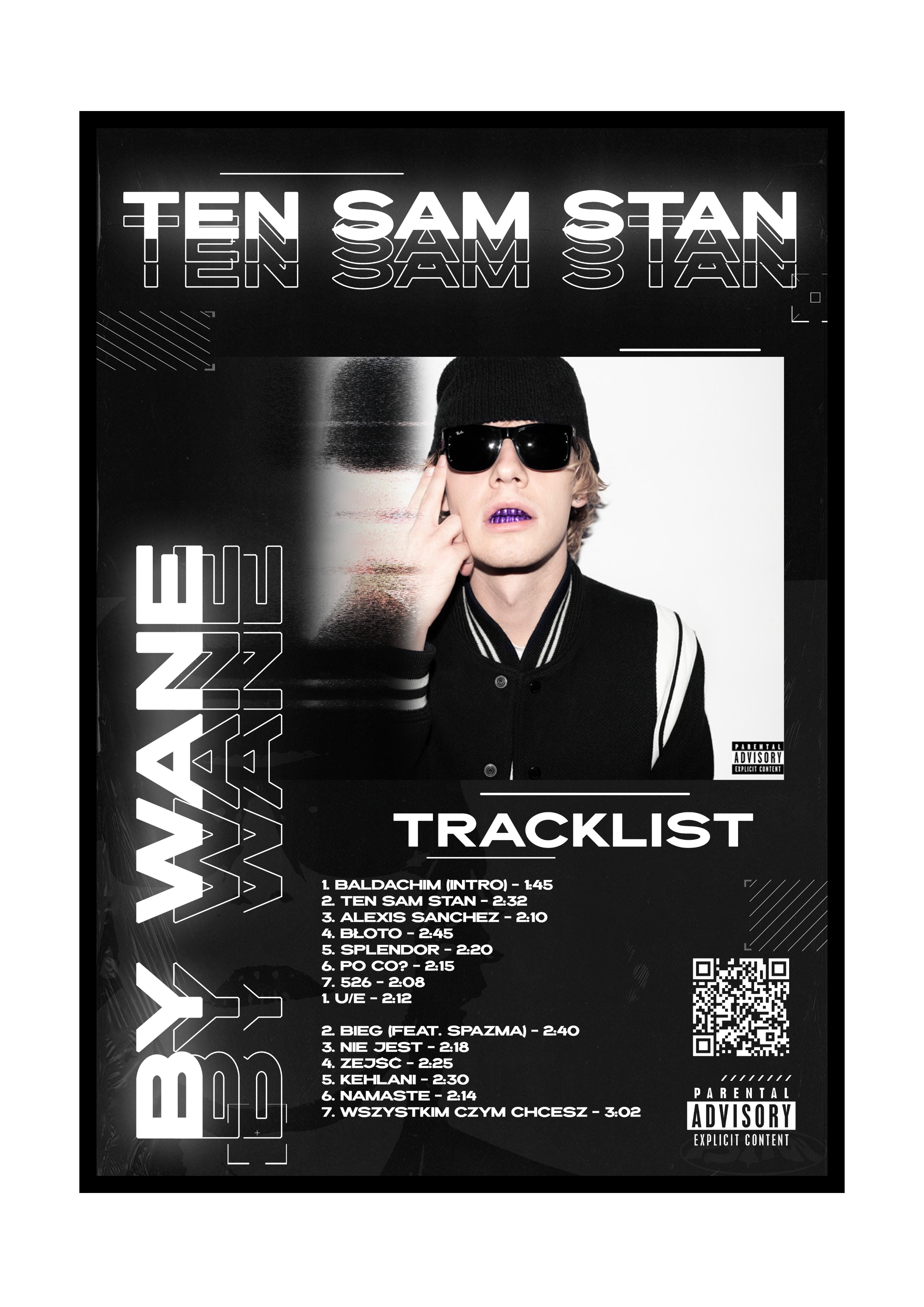 PLAKAT ALBUM "TEN SAM STAN" WANE
