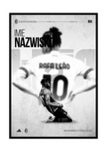 PERSONALIZOWANY PLAKAT WŁASNY PIŁKARZ