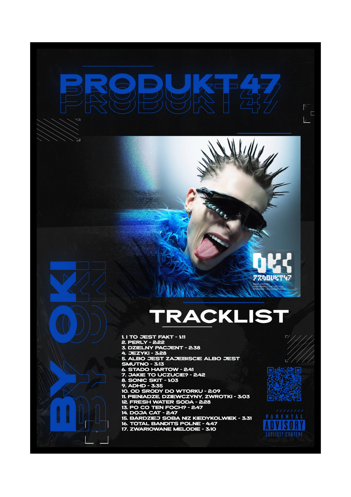 PLAKAT ALBUM "PRODUKT47" OKI