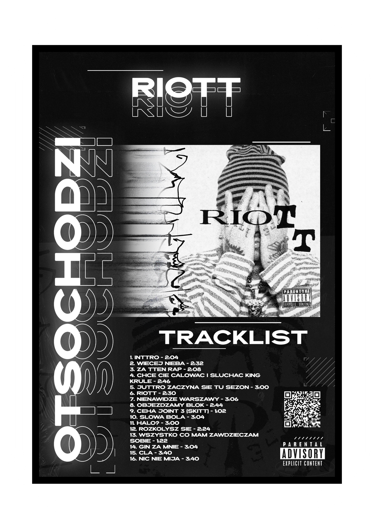 PLAKAT ALBUM "RIOTT" OTSOCHODZI