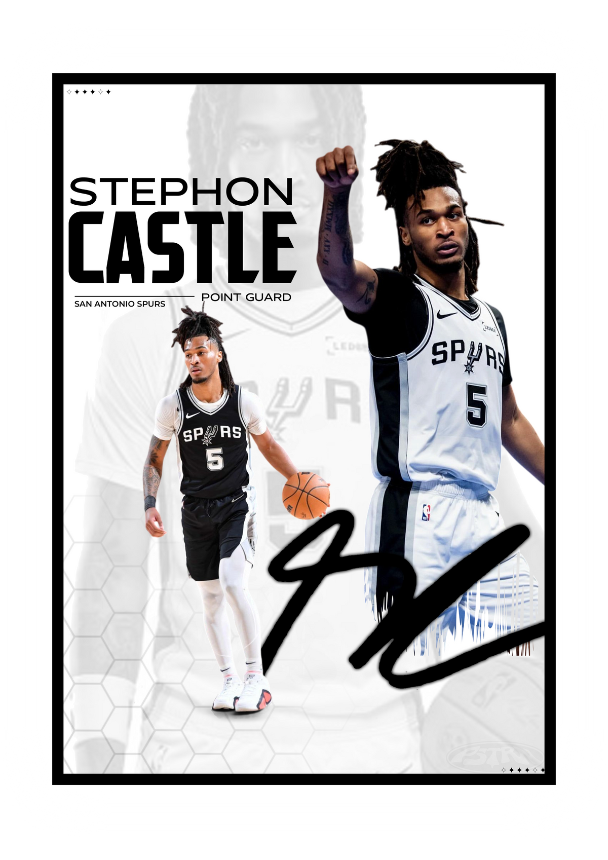 PLAKAT STEPHON CASTLE