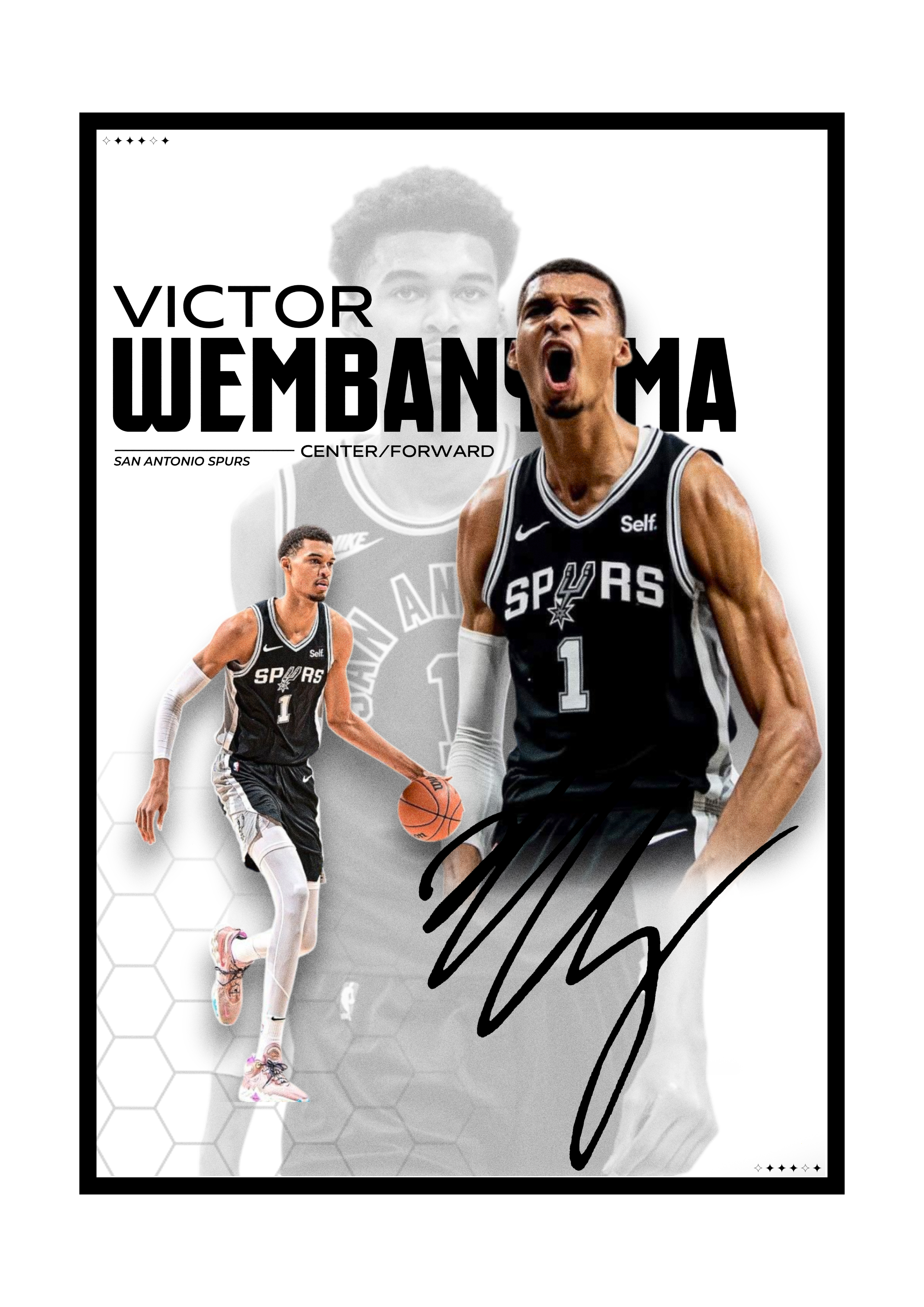 PLAKAT VICTOR WEMBANYAMA