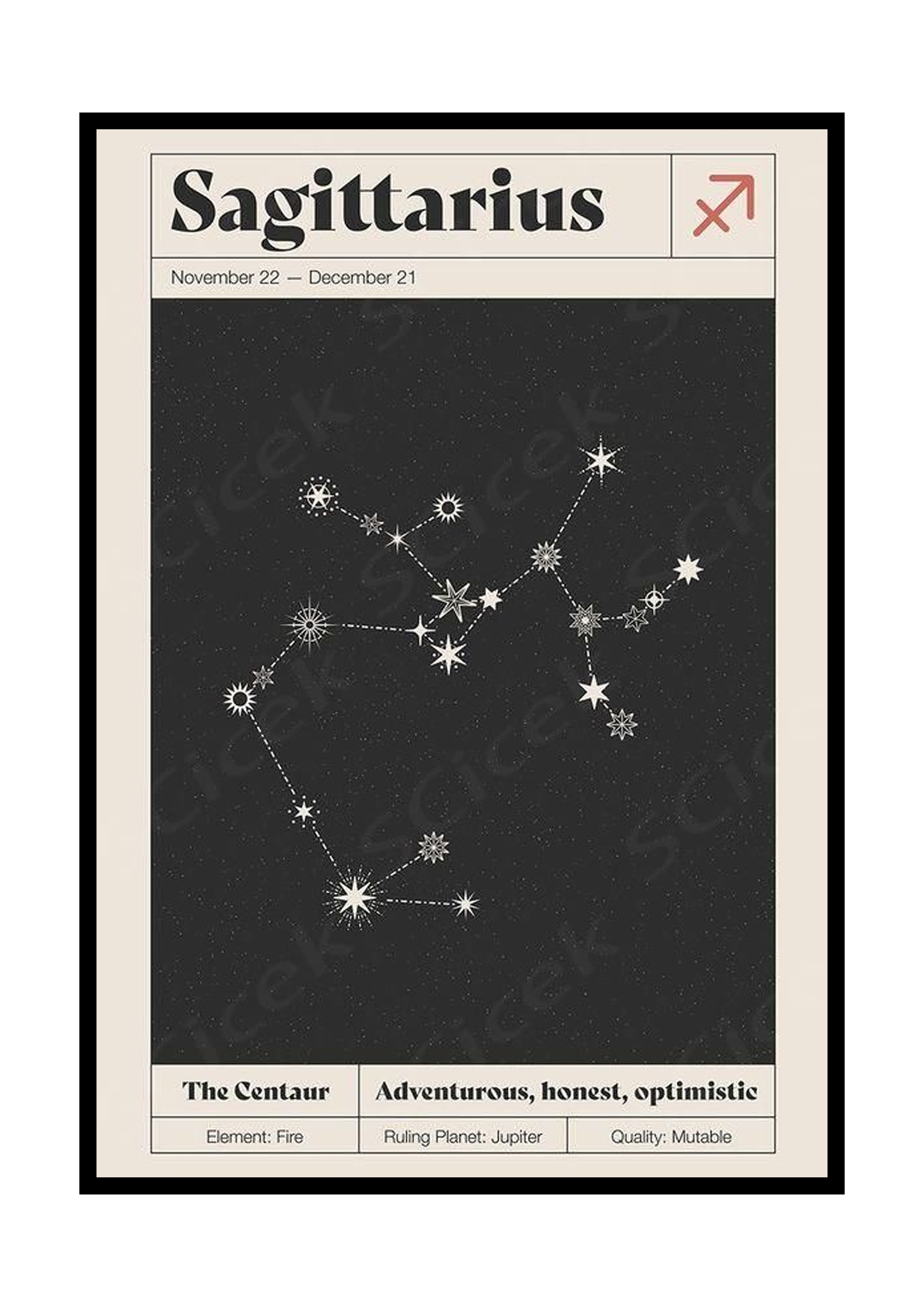 PLAKAT SAGITTARIUS